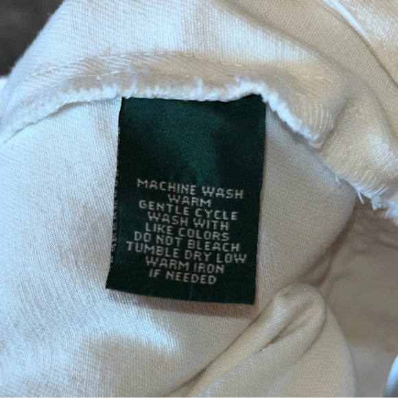 Ralph Lauren White Denim Jacket - Picture 5 of 6